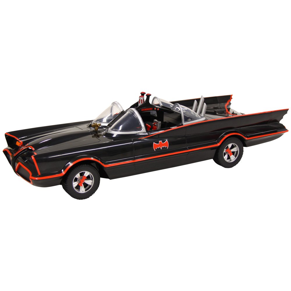 価格変更1/18 マテル バットモービルTVシリーズ1966 クローム 未開封品