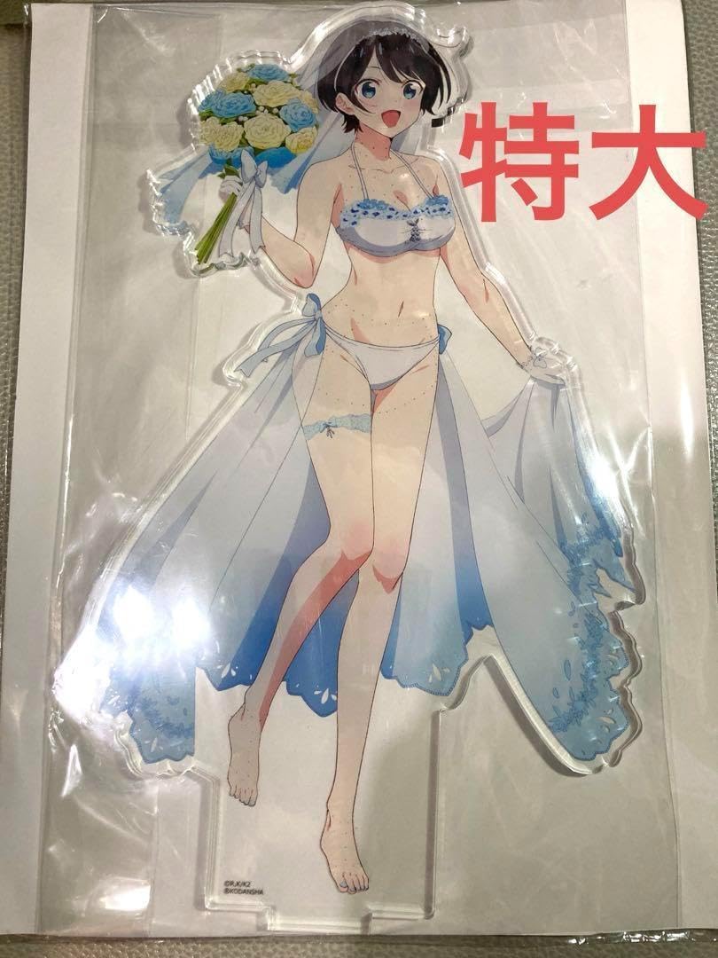 Amazon.co.jp: 更科瑠夏 特大アクリルスタンド ウェディング水着 かの