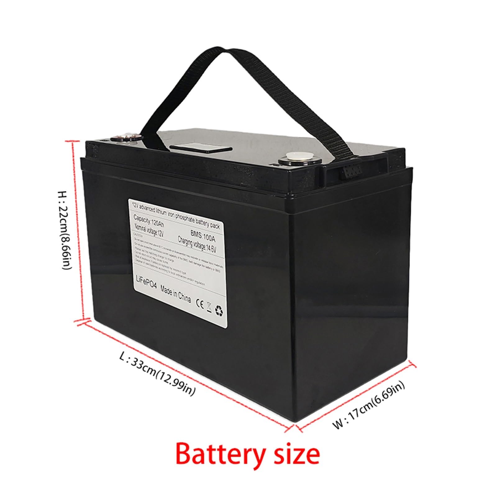 Amazon | 12V 120Ah 150Ah LifePo4 バッテリーパック 12.8V 充電式