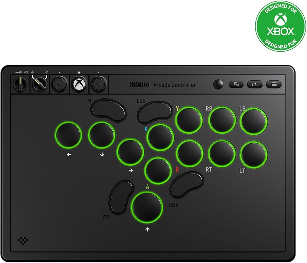 Amazon | 8BitDo オールボタン アーケード コントローラー (Xbox