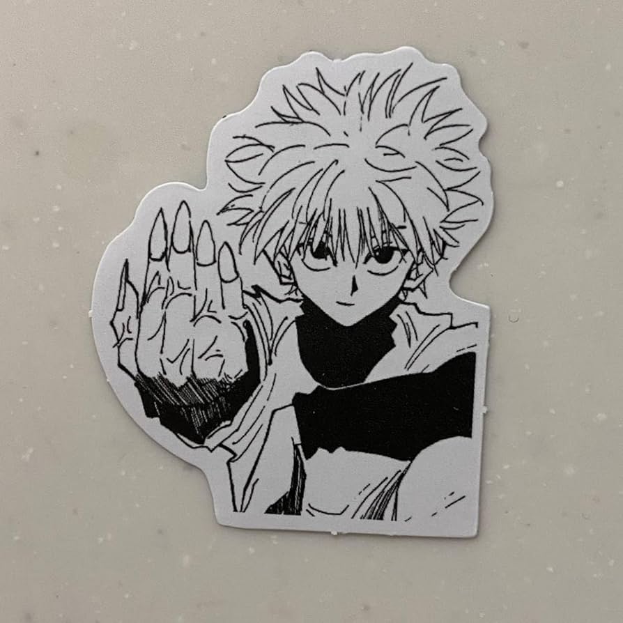 Amazon.co.jp: HUNTER × HUNTER ハンターハンター キルア ステッカー