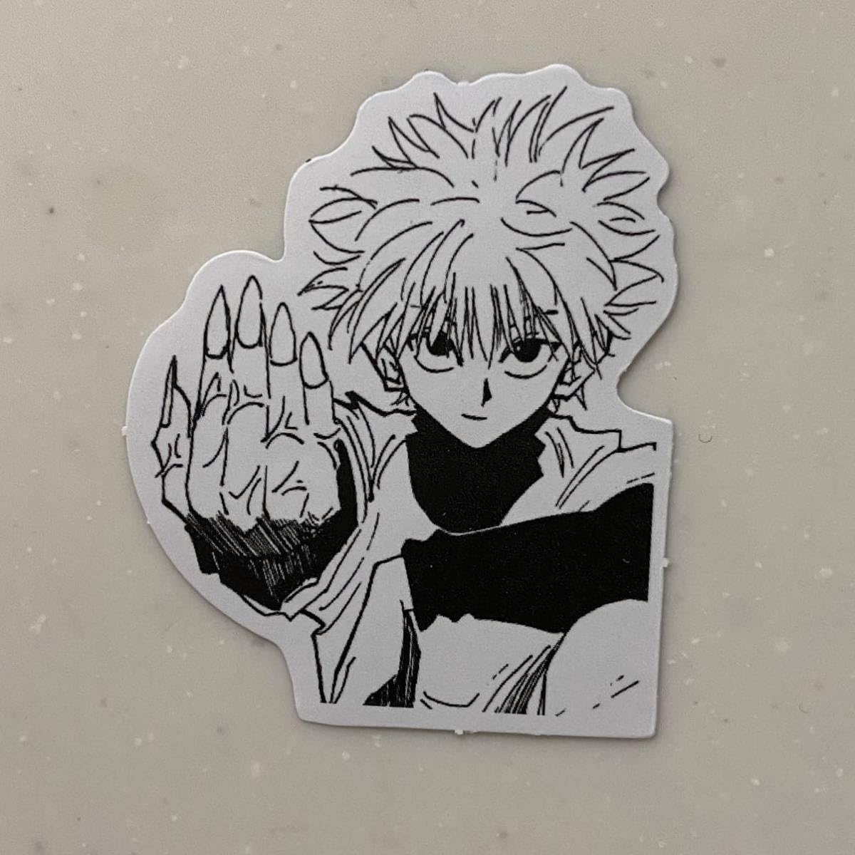 Amazon.co.jp: HUNTER × HUNTER ハンターハンター キルア ステッカー