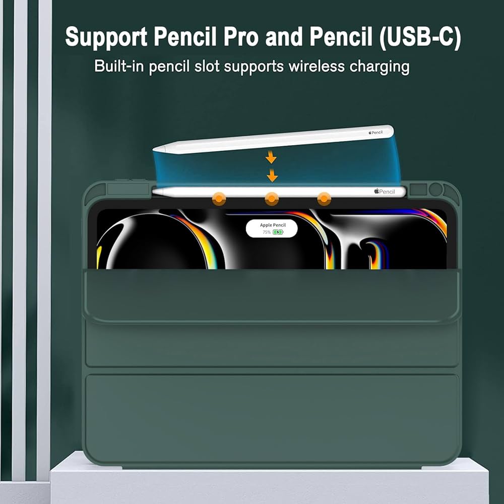 Amazon.com: ZryXal New iPad Pro 13 Inch Case (M5) 2025 / (M4) 2024