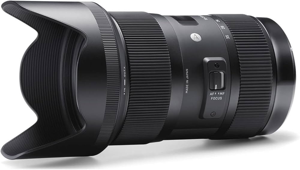Sigma 18-35mm F1.8 DC HSM Lens for Nikon APS-C DSLRs (Black