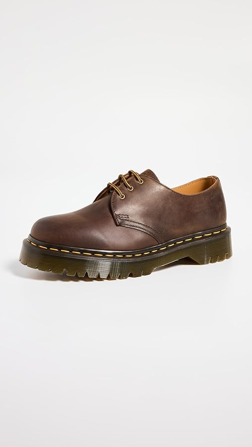 Amazon.com | Dr. Martens Unisex 1461 Bex, Dark Brown Crazy Horse