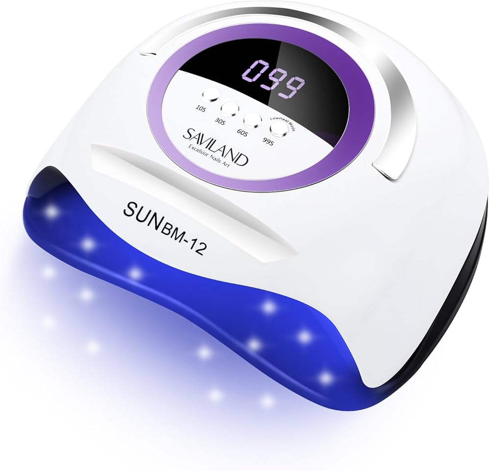 Amazon.com: SAVILAND 300W UV Nail Lamp: Motion Sensor Nail Dryer