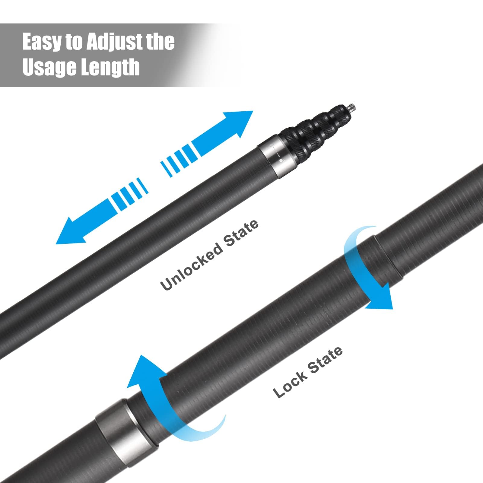 Amazon | 超長い 3m自撮り棒 Insta360に対応 見えない自撮り棒 長さ