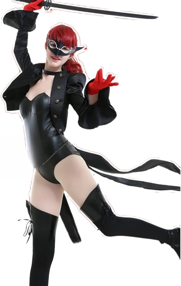 Amazon.co.jp: [Sheruan] 芳澤かすみ コスプレ 戦闘服 ペルソナ