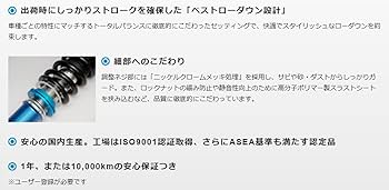 Amazon | クスコ ( CUSCO ) 車高調【 Street ZERO 】トヨタ カローラ