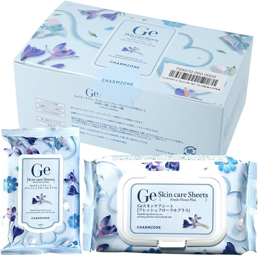 Amazon | チャームゾーン スキンケアシート フレッシュフローラル