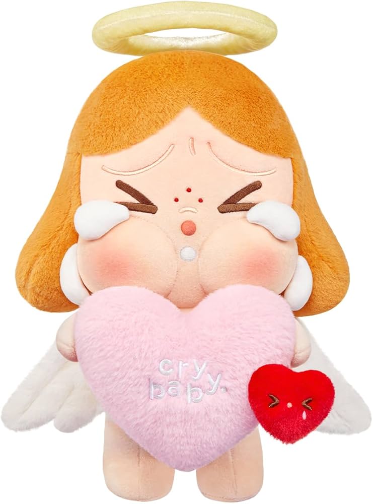 Amazon.co.jp: POP MART CRYBABY Crying for Love ぬいぐるみ ギフト