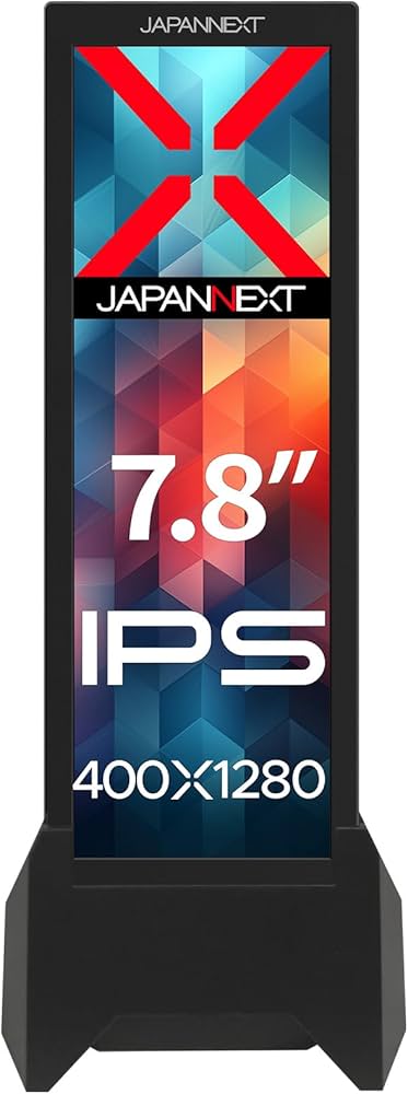Amazon.co.jp: JAPANNEXT 7.8インチ IPSパネル搭載 400x1280解像度