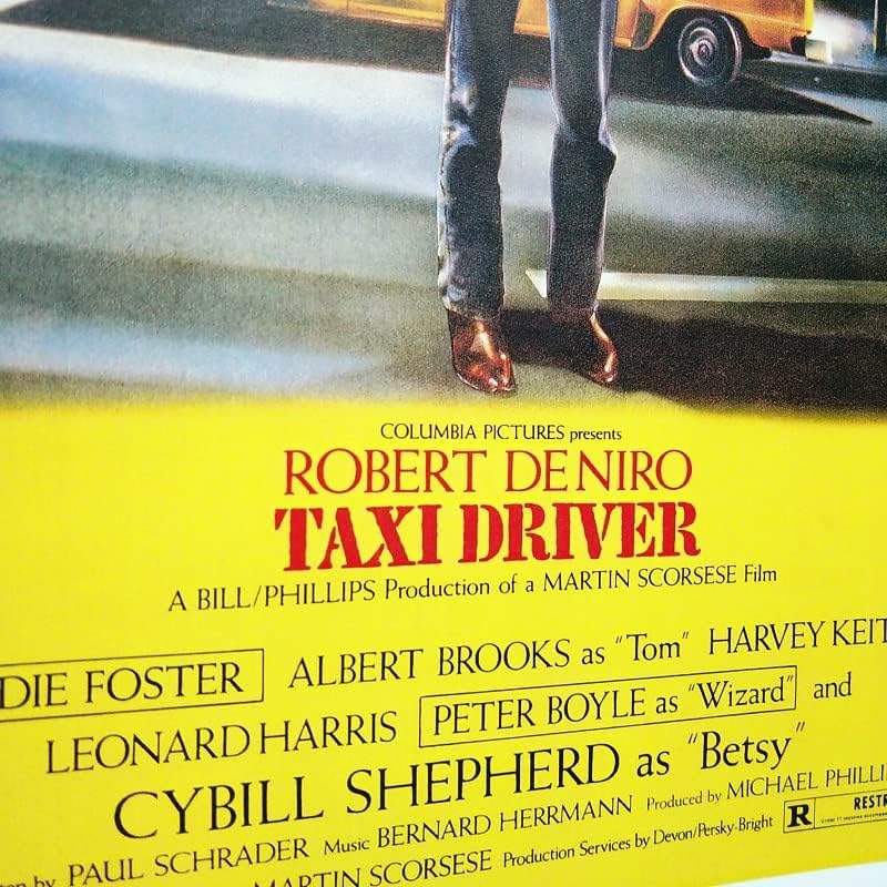 Amazon.co.jp: 映画ポスター タクシードライバー 11×17インチ (27.9