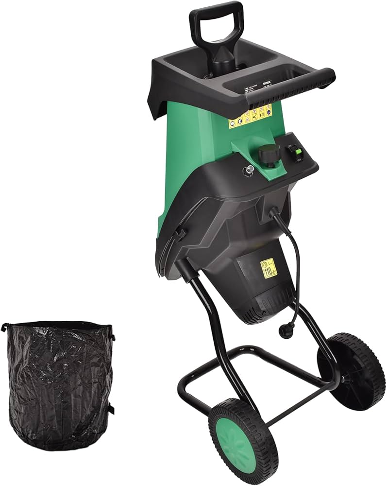 Amazon | kaitou ガーデンシュレッダー カッター式 回転刃 粉砕機 電動