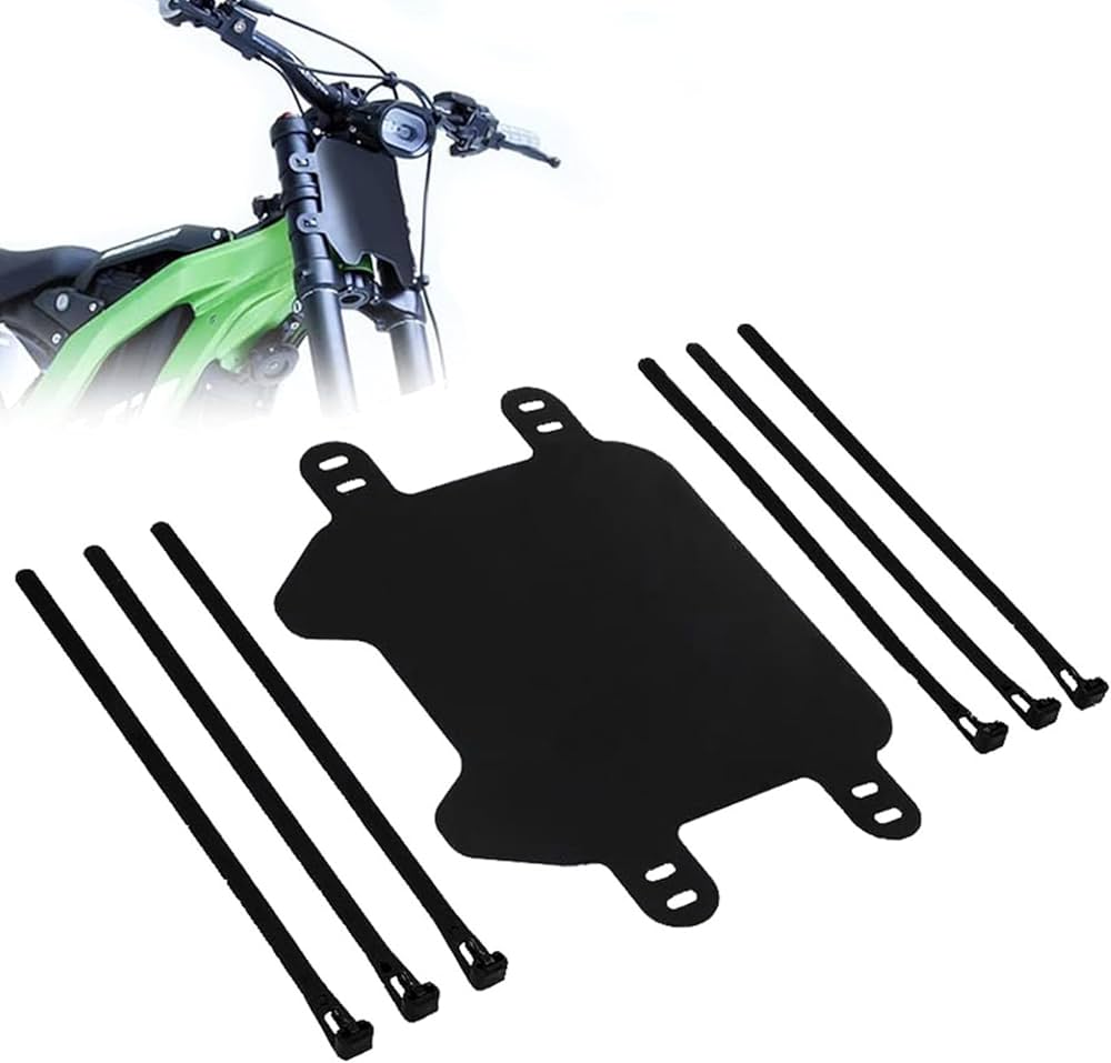 JFG Racing Front Number Plate for Electric Dirt Bike,Universal