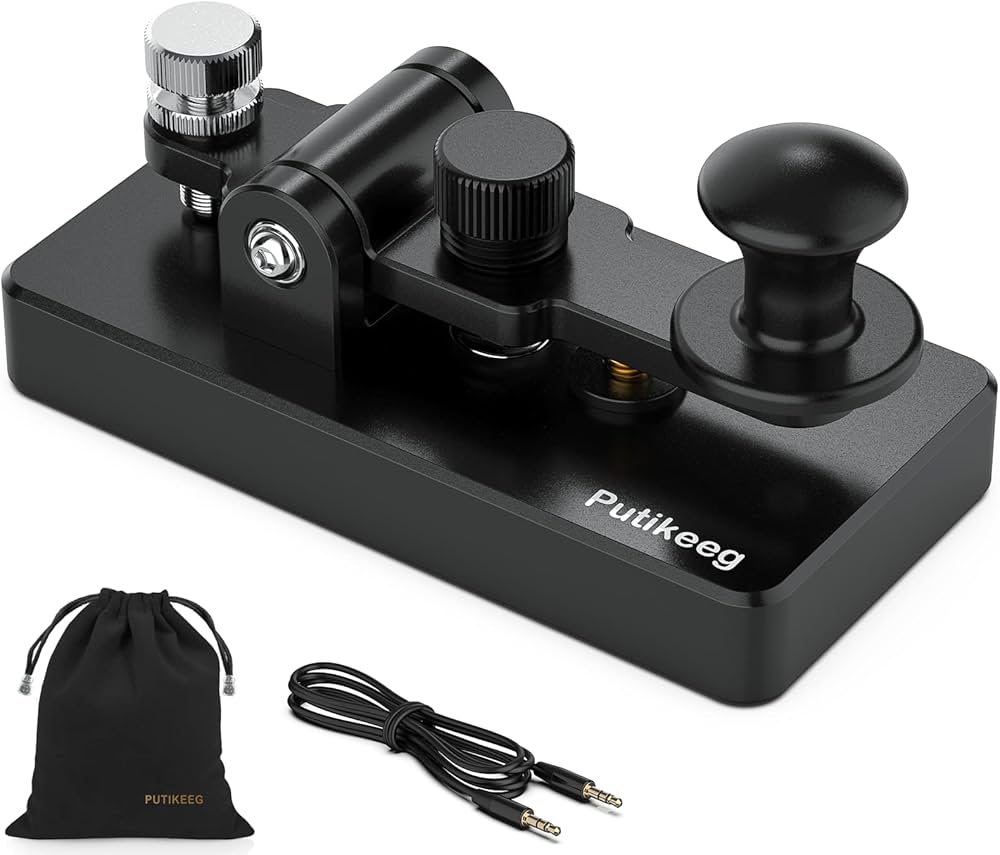 Amazon.co.jp: PUTIKEEG モールス信号CWキー アマチュア無線 CW