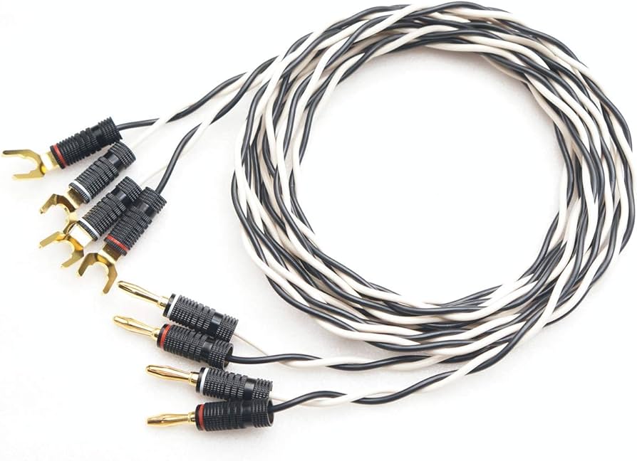 Amazon.co.jp: BELDEN 8470 バナナ-Yラグ付き スピーカーケーブル 2本