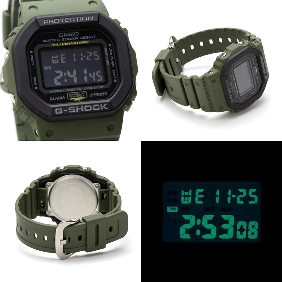 Casio Gshock Unity Color Military Green DW-5610SU-3ER Square