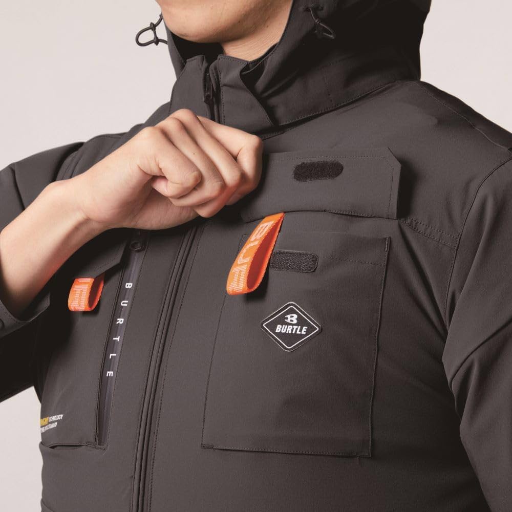 Amazon.co.jp: BURTLE バートル エアークラフト半袖ブルゾン(ユニ