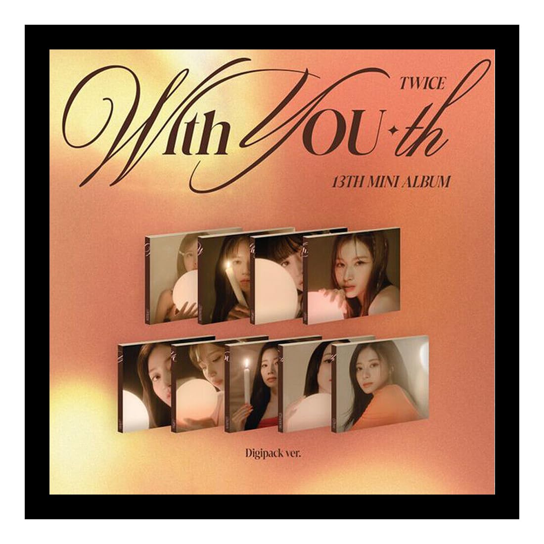 Amazon.com: TWICE [WITH YOU-TH] 13th Mini Album (DIGIPACK - JIHYO