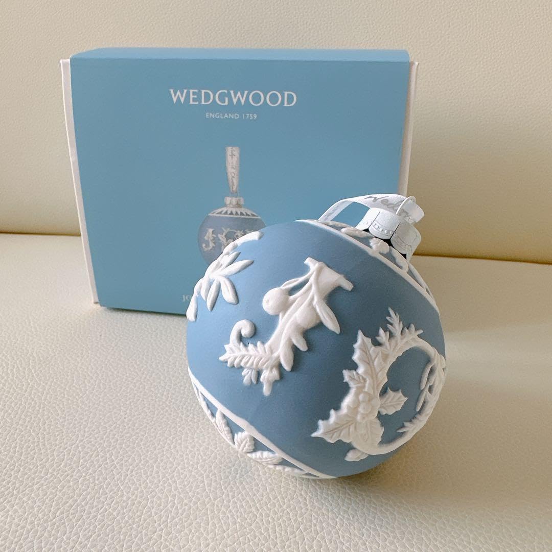 Amazon.co.jp: ウェッジウッドクリスマスオーナメントJOY 管理.KT