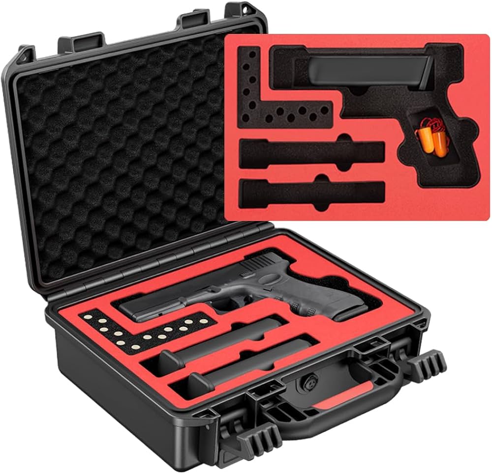 Amazon.co.jp: Kinghardcase ハードガンケース ハンドガン グロック