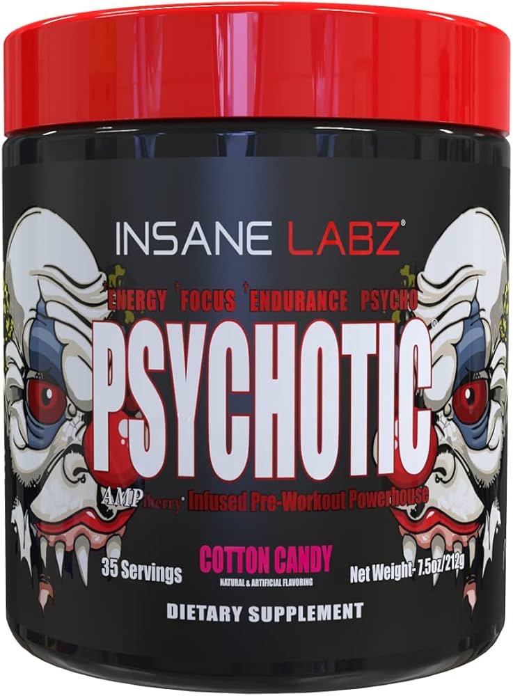 Amazon.com: Insane Labz Psychotic, High Stimulant Pre Workout