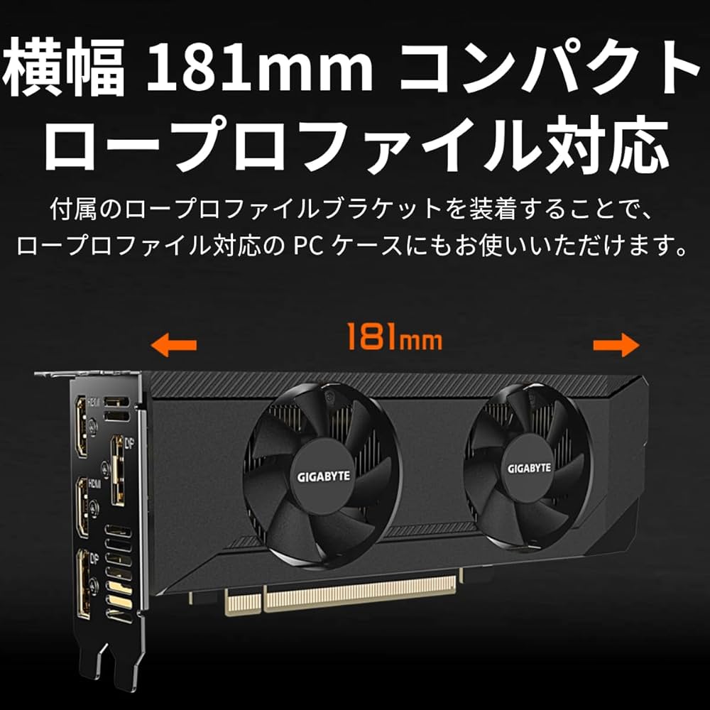 Amazon | GIGABYTE NVIDIA RTX3050 搭載 グラフィックボード GDDR6 6GB