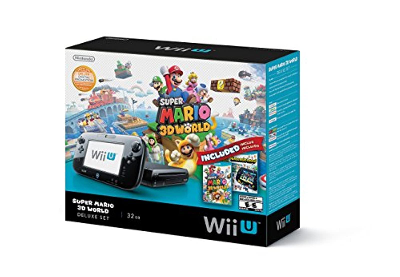 Amazon.com: Nintendo Wii U Deluxe Set: Super Mario 3D World and