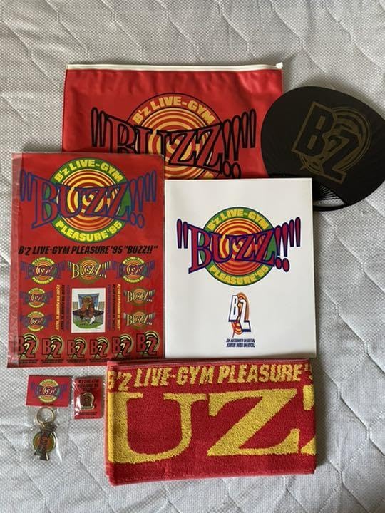 Amazon.co.jp: B'z LIVE-GYM Pleasure '95 BUZZグッズ4点セット : おもちゃ