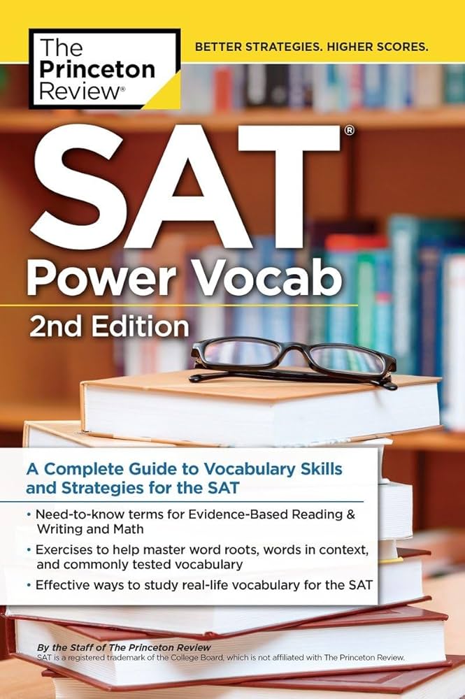 Amazon.com: SAT Power Vocab, 2nd Edition: A Complete Guide to