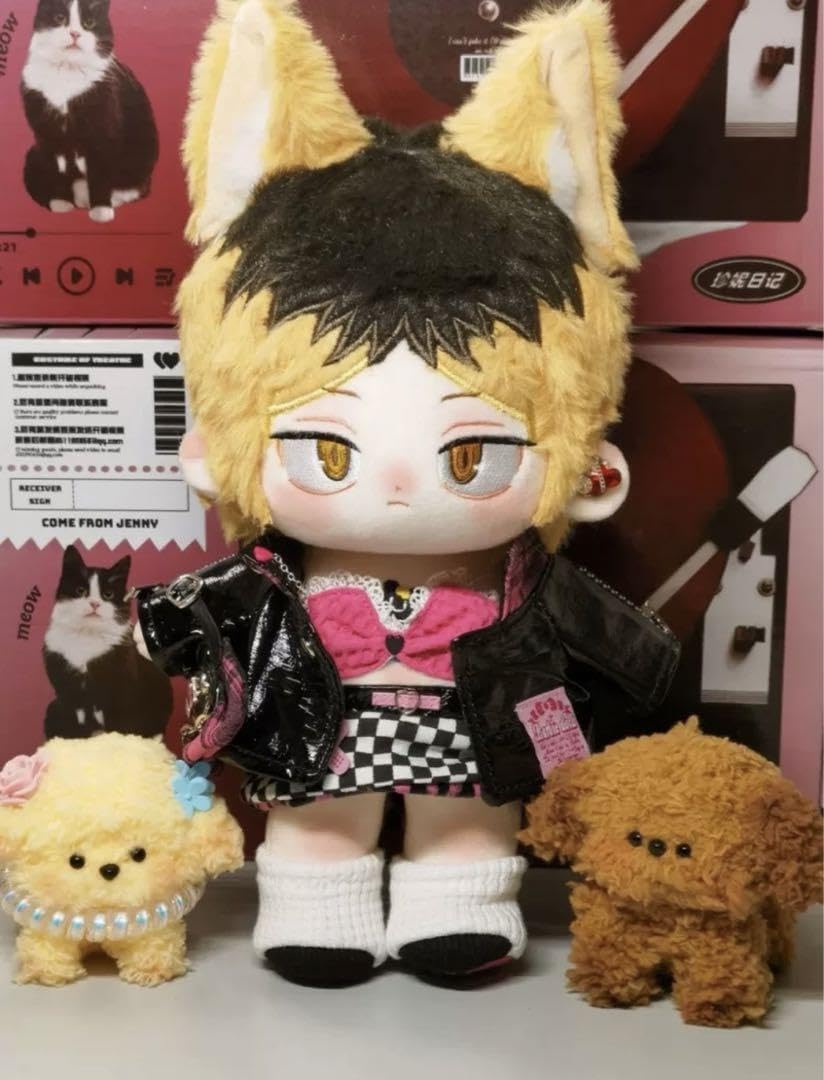 Amazon.co.jp: ☆ハイキュー!! 孤爪 研磨 20cm 着せ替えぬいぐるみ《猫