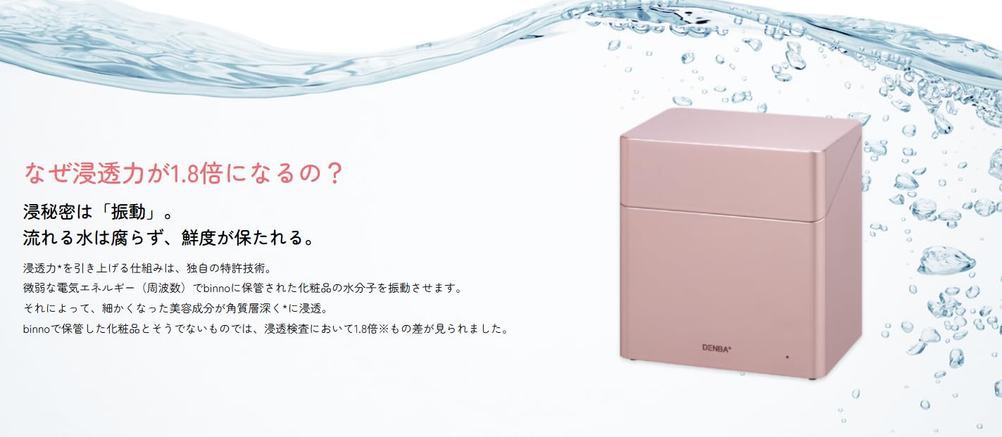 Amazon.co.jp: デンバ DENBA ビーノ コスメボックス パールホワイト