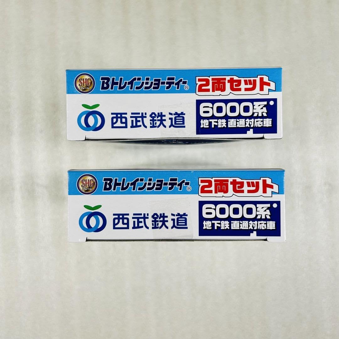 Amazon.co.jp: 未組立Bトレイン 西武 6000系 2両×2箱セット : おもちゃ