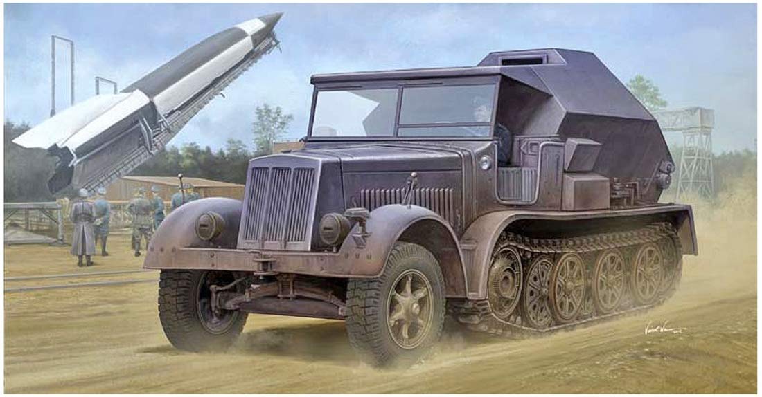 Amazon | トランペッター 1/35 ドイツ軍 Sdkfz.7/3 8tハーフトラック