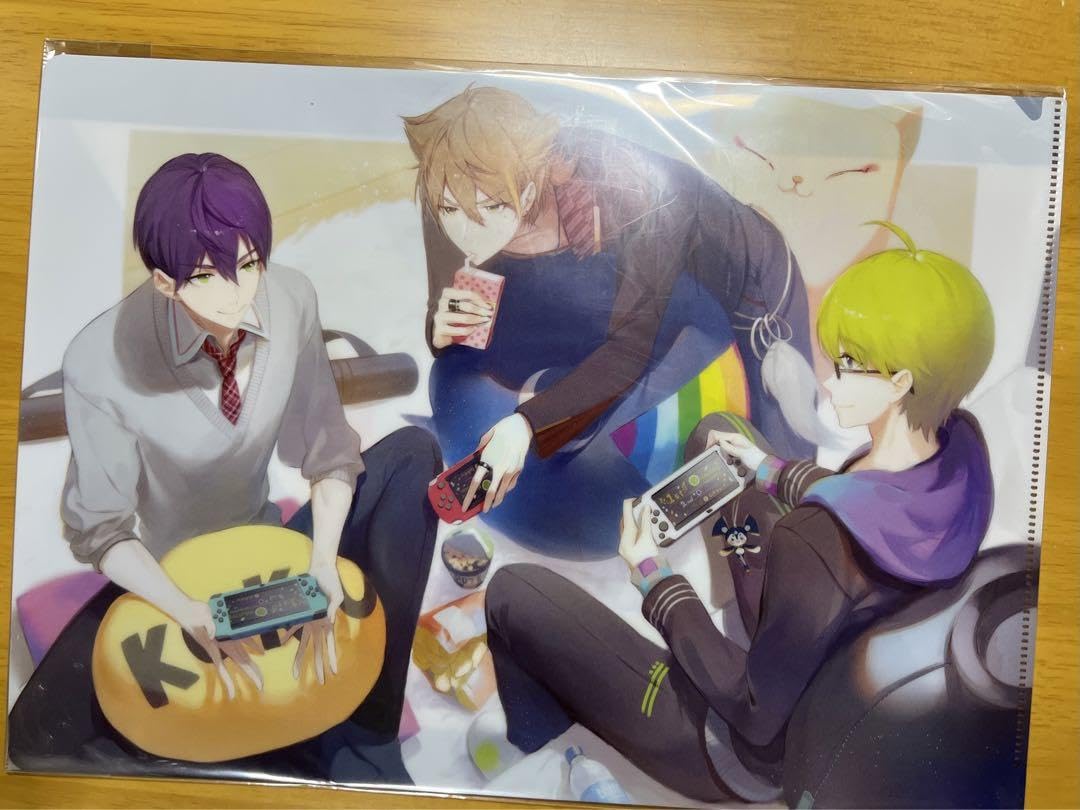 Amazon.co.jp: 剣持刀也 伏見ガク 渋谷ハジメ クリアファイル PASH