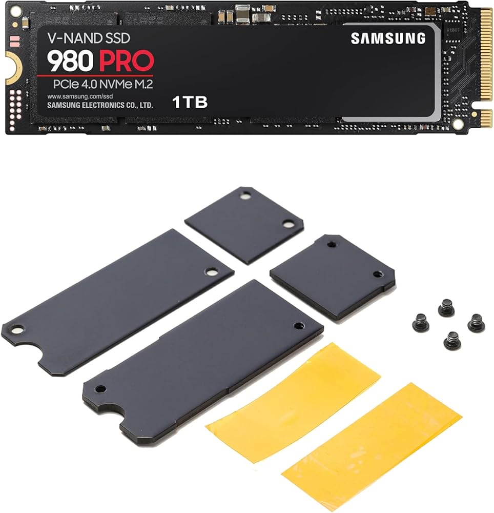 Amazon | Samsung 980 PRO 1TB PCIe Gen 4.0 x4 NVMe M.2 (2280) 内蔵