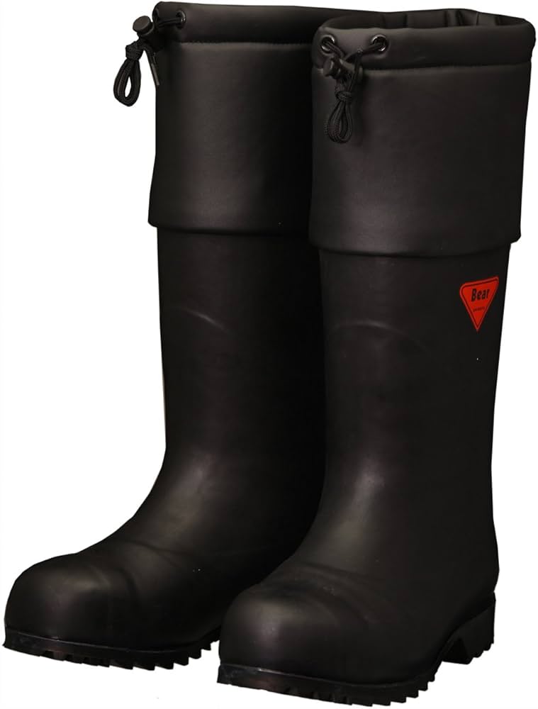 Amazon.co.jp: SHIBATA 防寒安全長靴 セーフティベアー#1001白熊