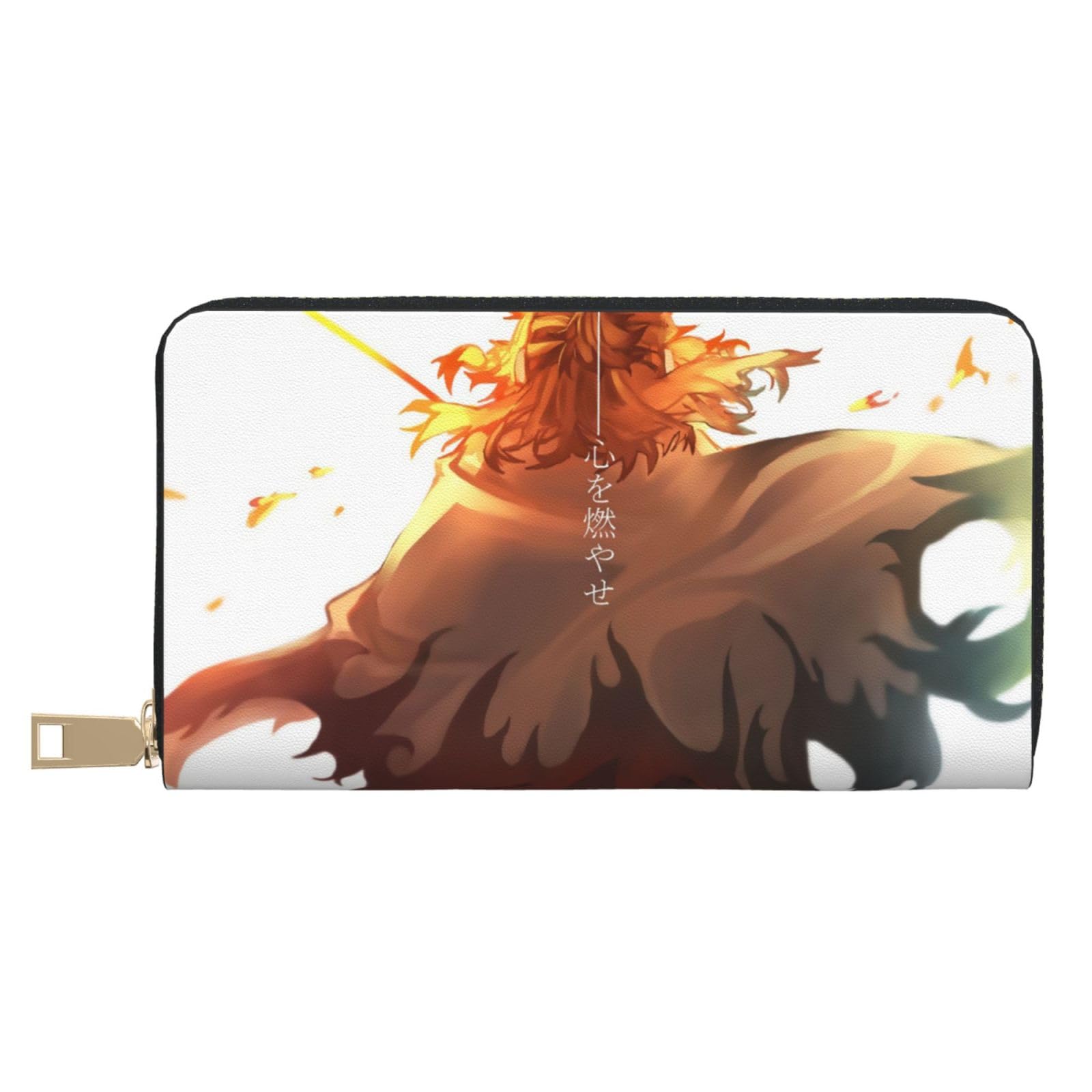 Amazon.co.jp: 財布 鬼滅の刃 炎柱 煉獄杏寿郎 長財布 レザー なが