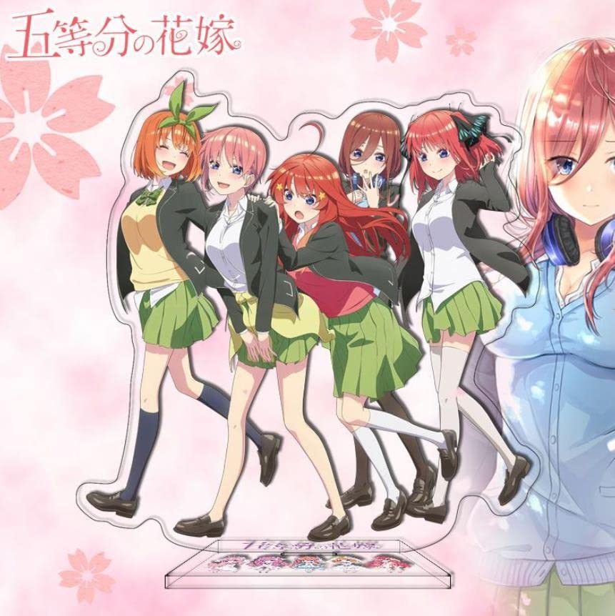 Amazon.co.jp: 五等分の花嫁 アクリルスタンド 23個 中野一花 中野二乃