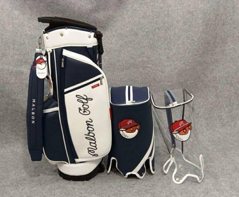 Amazon | マルボンゴルフ malbon キャディバッグ スタンド型バッグ