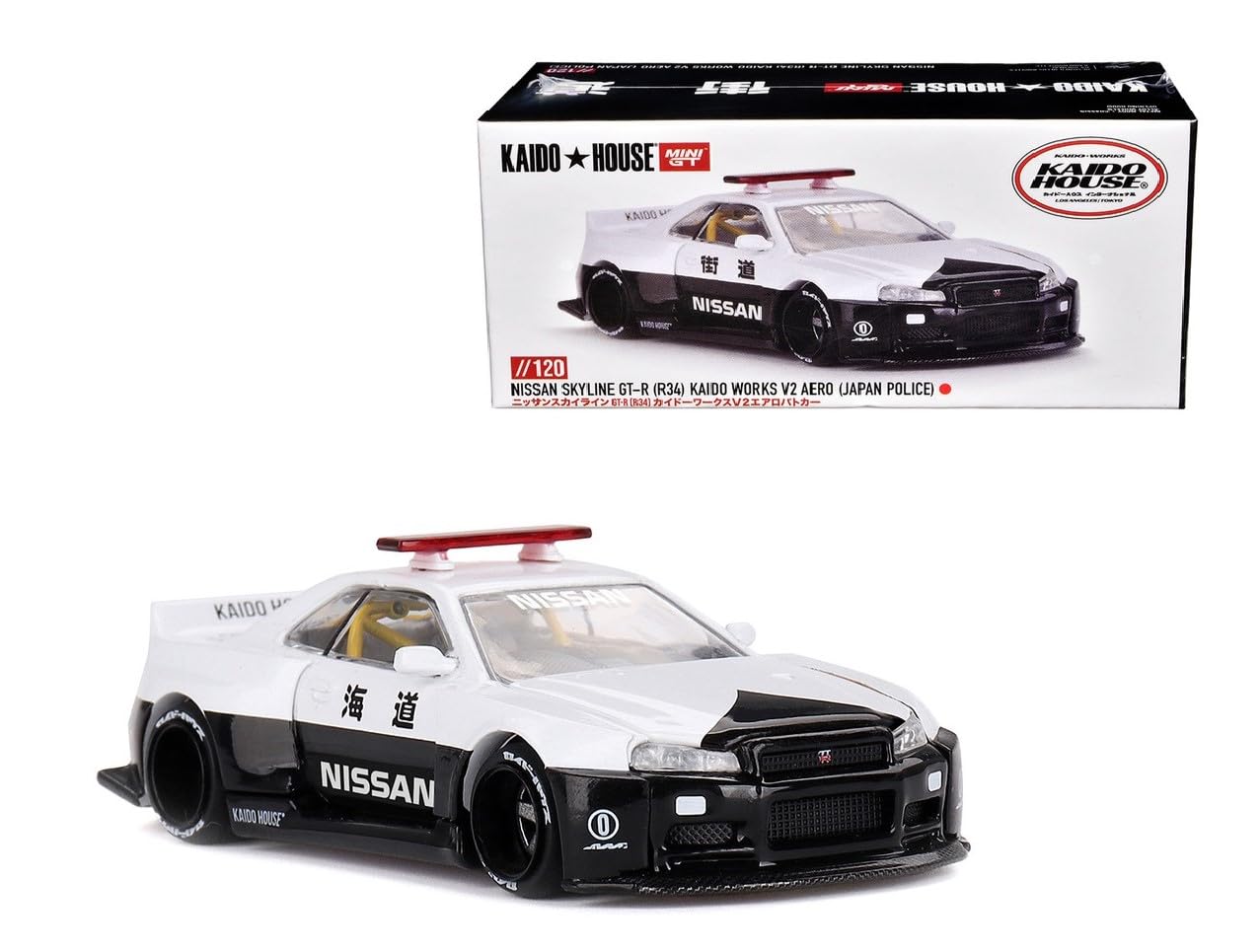 Amazon.com: Skyline GT-R (R34) Kaido Works (V2 Aero) RHD (Right