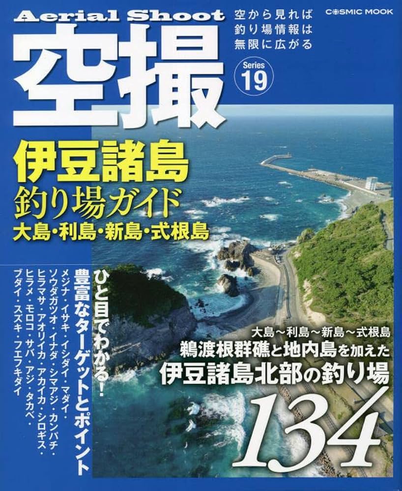 Amazon.co.jp: 空撮 伊豆諸島釣り場ガイド 大島・利島・新島・式根島