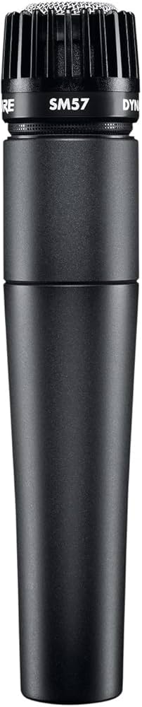 Shure Microfone de instrumento dinâmico cardioide SM57-LC – pacote