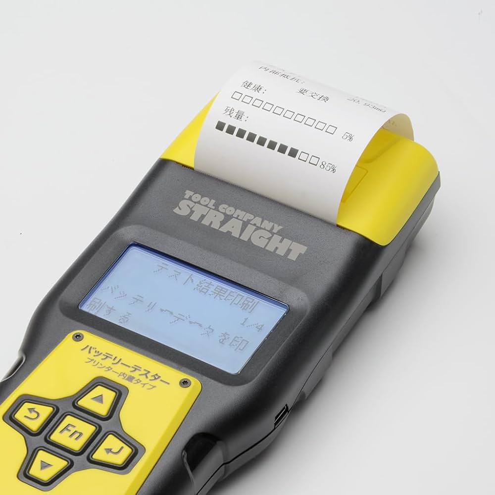 Amazon.co.jp: (STRAIGHT/ストレート) バッテリーテスタープリンター