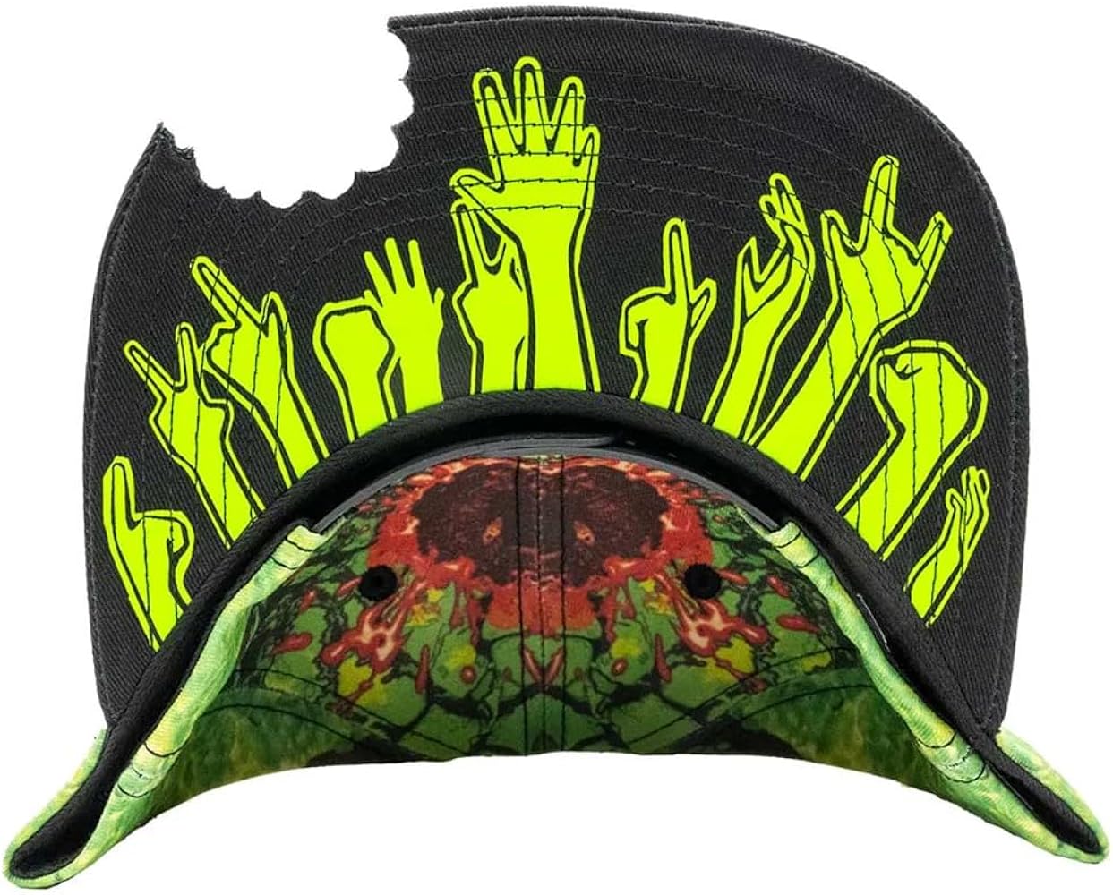 kreepsville 666 Zombie Bite Sublimated Adjustable Baseball
