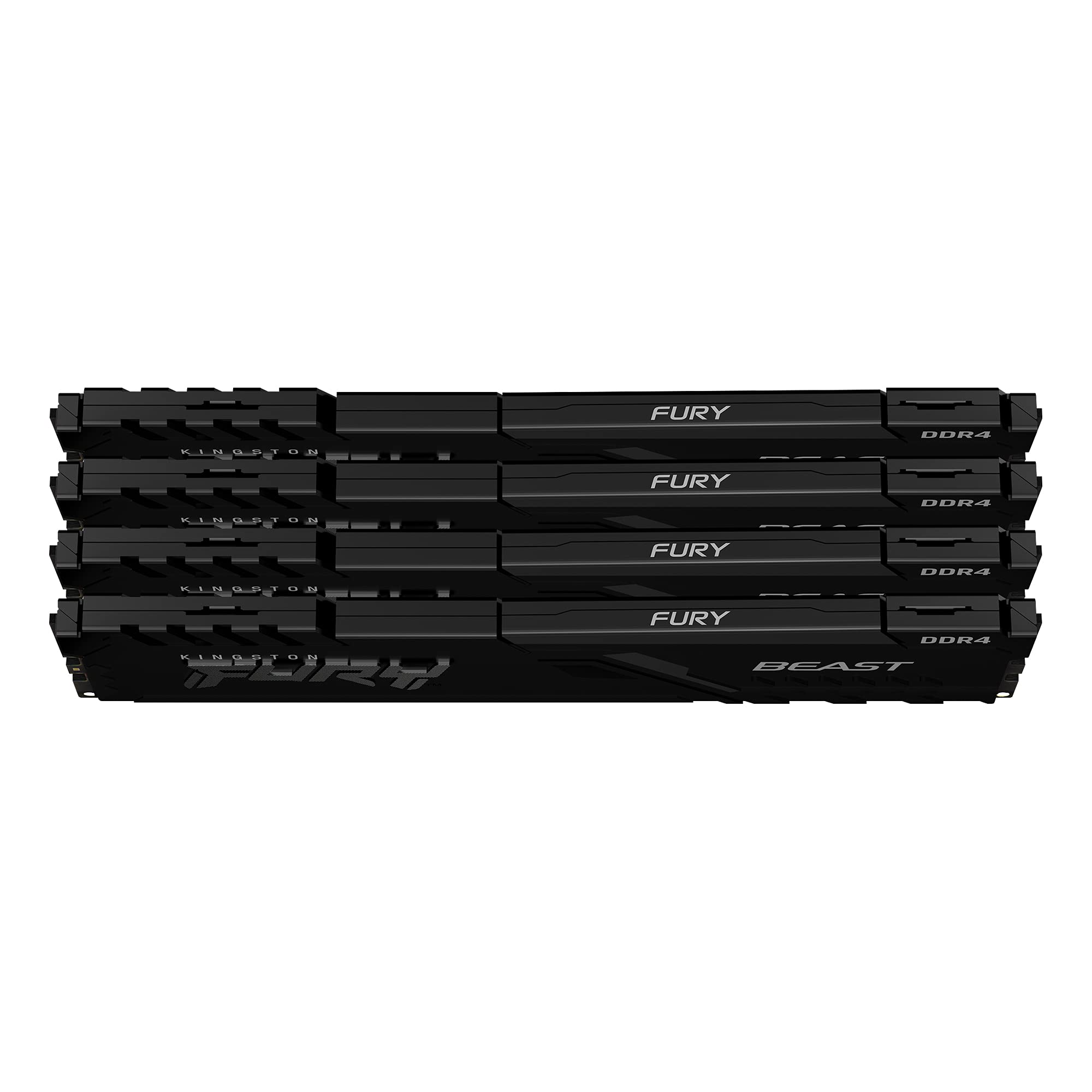 Kingston Fury Beast 32GB (4x8GB) 3200MHz DDR4 CL16 Desktop Memory