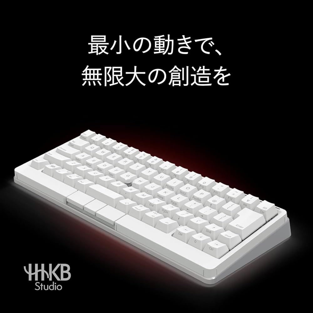 Amazon | PFU キーボード HHKB Studio 日本語配列／雪（ポインティング