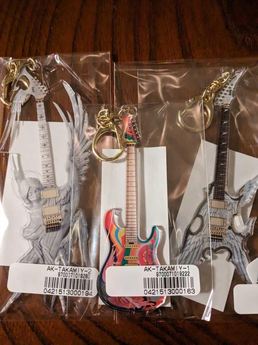 ☆高見沢さん☆colorful gradationギターキーホルダー☆ 高見沢さんの