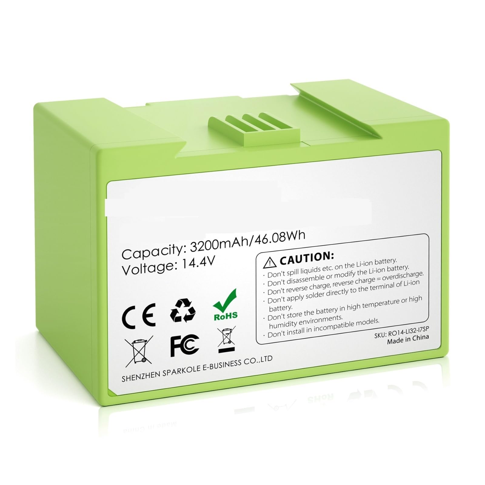 Amazon.co.jp: 14.4V 3200mAh I7 交換用バッテリー IRobot ルンバ E